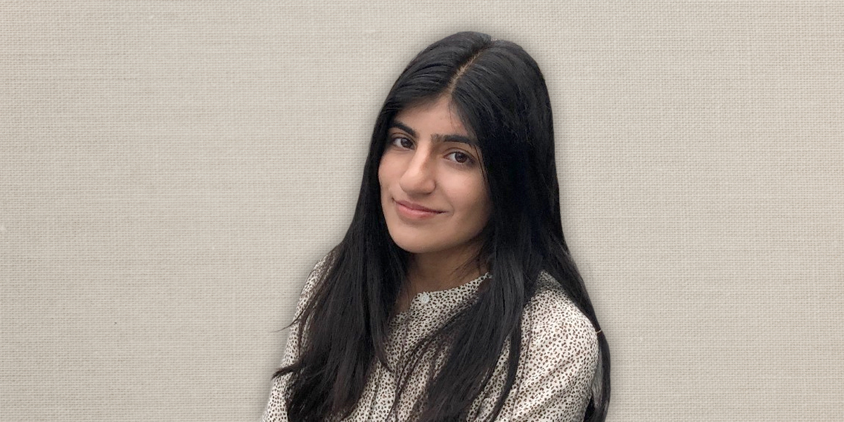 Portrait of Aryana Wadhwani.
