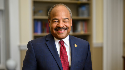 A portrait of interim Chancellor Eric Wilcots.