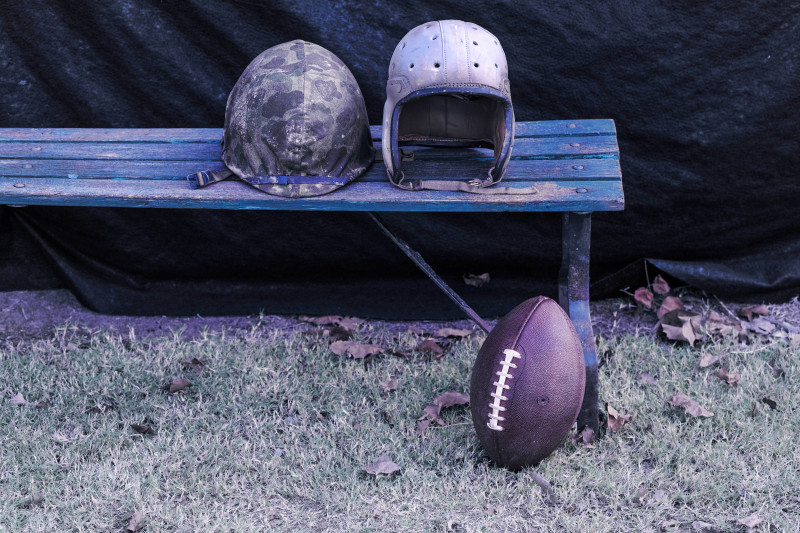 A movie about war, college football and two heroic Badgers
