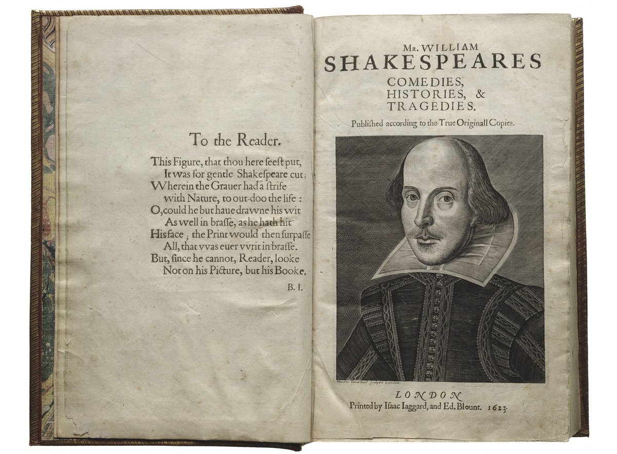 Photo: Title page of First Folio